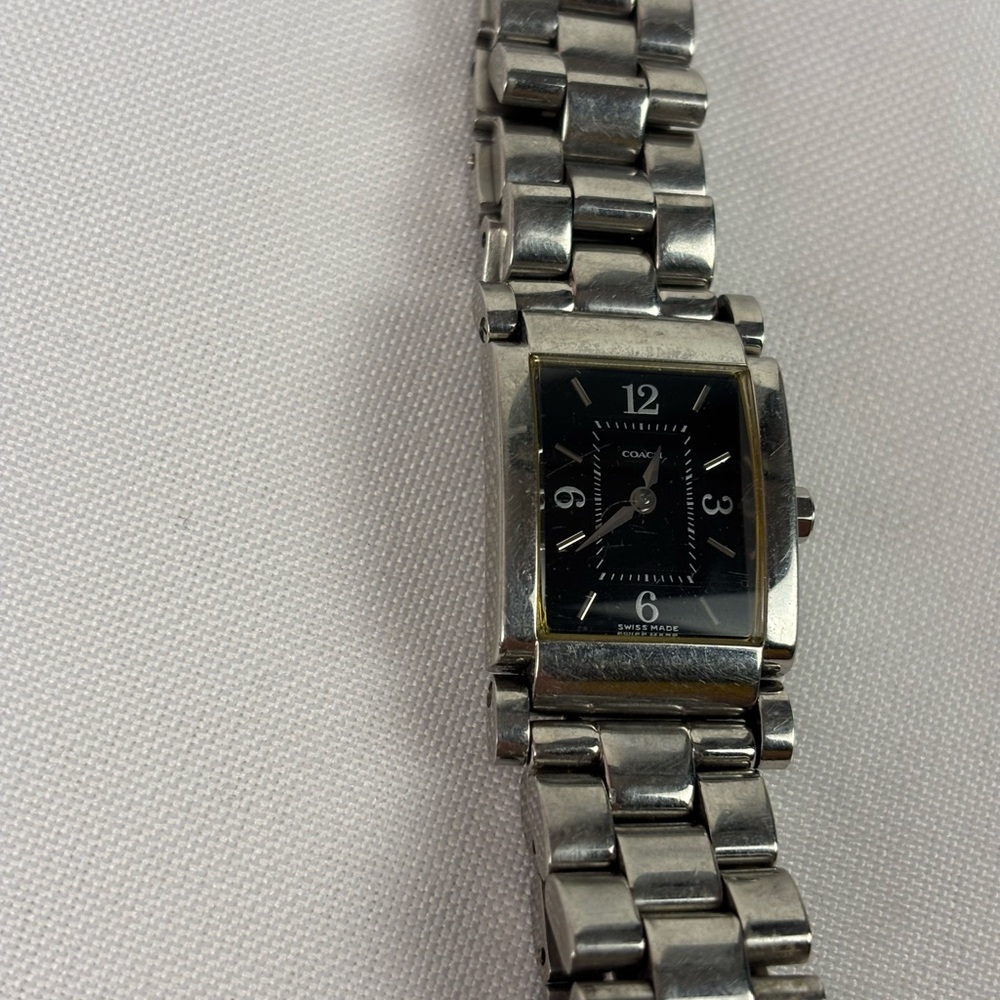 COACH Watch Women's WO14 Swiss Movement Water Resistant Fashion black dial - Picture 2 of 7